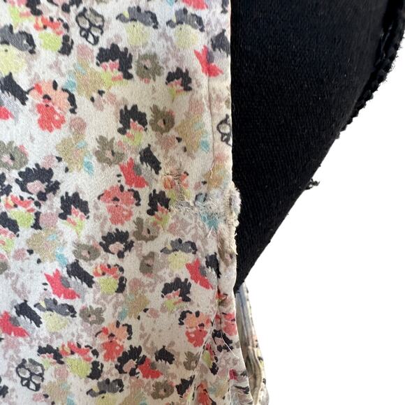 Jason Wu Cream Floral Silk Dress SIZE 10 Romantic Flowy Feminine Designer $800 - Picture 11 of 12